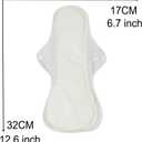 6pcs/Set Resuable Washable Incontinence Pads, Waterproof Organic Bamboo Resuable Menstrual Pads Sets, Including 5pcs Heavy Flow Cloth Mama Sanitary Napkins + 1pc Mini Wet Bag