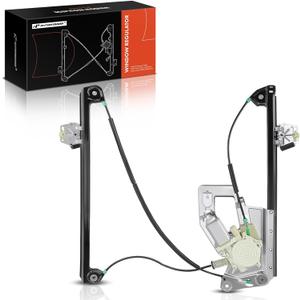 A-Premium Front Left Driver Side Power Window Regulator with Motor Compatible with BMW E39 525i 2001-2003, 528i 1999-2000, 530i 2001-2003, 540i 1997-2003, M5 2000-2003