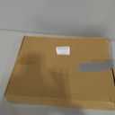 Clear Acrylic Side Table, 2-Tier End Table for Living Room, Small Modern Bedside Tables Nightstand for Bedroom, Home Decor Accent Table, 15.7" L x 11.8" W x 19.82" H, Clear