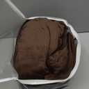 H.VERSAILTEX Velvet Dining Chair Covers Stretch Chair Covers for Dining Room Set of 6 Parson Chair Slipcovers Chair Protectors Covers Dining, Soft Thick Solid Velvet Fabric Washable, Brown