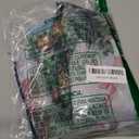 WOLADA Christmas Snowy Night Fabric Backdrop Blue Starry Sky Moon Snow Christmas Tree Photo Background 94.49x70.87 Inches FW83