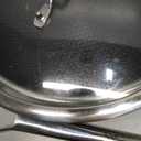 Wok pan,Hybrid 12 inch Wok with Lid, PFOA Free Cookware,non stick Stainless Steel Woks & Stir-fry pans Nonstick, Dishwasher and Oven Safe, Works on Induction