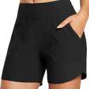 baleaf Women's  High Waisted Swim Board Shorts Quick Dry Swimsuits Bottoms Trunks with Pockets. Size XL