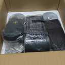 VIVURN-Upgraded Under Desk Elliptical, Leg Exerciser As Seen on TV, 12 Speeds Forward & Reverse Manual & Auto Mode, Electric Seated Pedal Exerciser with Non-Slip Mat, Quiet Operation for Home Office