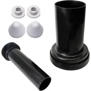Wall Hung Toilet Hidden Tank Drain Pipe Set, Durable Plastic Compatible with TOTO THU334#01 - Includes Drain and Flush Pipes, Nuts, Easy Installation Fit TOTO Toilet Replacement Parts