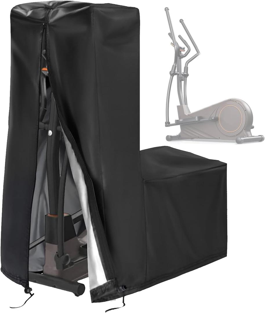 Elliptical Exercise Machine Cover - Dust-Proof & Waterproof Trainer Protective Cover for Home Use