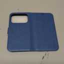 TUCCH Case Wallet for iPhone 17 Pro (6.3") 2025, Stand, RFID Blocking, 4 Card Holder, TPU Shockproof Inner Shell, PU Leather, Magnetic Closure Folio Protective Cover, Dark Blue