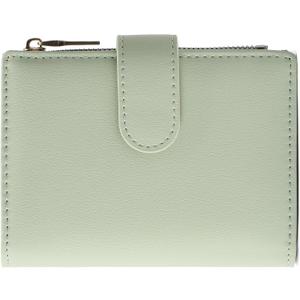GAEKEAO Small Wallets for Women Leather RFID Blocking Bifold Zipper Pocket Wallet Card Case Purse with ID Window