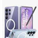 TORRAS Strong Magnetic & Seamless Stand for Samsung Galaxy S26 Ultra Case for MagSafe, MilGrade Drop Protection, Adjustable Kickstand for Samsung Galaxy S26 Ultra Case, AntiYellowing Diamond Clear