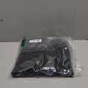 Cicy Bell Womens Half Sleeve Cardigan Sweaters Cropped Button Down Tops Oversized Lightweight Ribbed Knit Summer Outfits L, Black