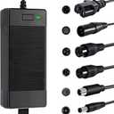 UL Listed 42V 2A Replacement Electric Scooter Charger with 6 in 1 Plugs for 36V Hoverboard Charger, Compatible with Razor/Voyage/Jetson/gotrax/ninebot and Most 36V 10S Lithium Battery Device