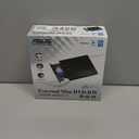 ASUS LITE Portable USB 2.0 Slim 8X DVD/Burner +/- Rewriter External Drive, Compatible with Both Mac & Windows, Black (SDRW-08D2S-U/BLK/G/AS)