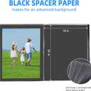 Large 18"x24" Art Portfolio Heavy Duty Binder with Plastic Sleeves, Portfolio Folder with 30 Clear Sheet Protectors, Display 60 Pages, Poster Binder (large18x24)