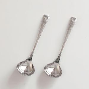 Small Gravy,Sauce Ladle 8 inch 304 Stainless Steel Ladle for Serving Dishwasher Safe, 2Pack