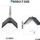 Traveant Solar Camping Lights, RGB Solar Lanterns Hanging Decorative Lights - 4 Pack Waterproof Outdoor Lantern Lamps for Camping, Halloween, Christmas, Garden, Patio, Yard, Lawn, Pathway