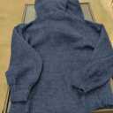 Caracilia 2 Piece Skirt Set for Women Sweater Dress Long Sleeve Oversized Tops Matching Maxi Skirts 2025 Fall Outfits Clothes, Size: S