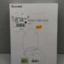 Brondell Bidet Toilet Seat Non-Electric Swash Ecoseat, Fits Elongated Toilets, White - Dual Nozzle System, Ambient Water Temperature - Bidet with Easy Installation
