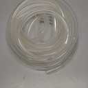 Quickun Industrial Grade Plastic PVC Vinyl Tubing, 5/8" ID x 3/4" OD Clear Tube BPA Free Heavy Duty, 32.8FT