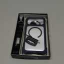 MAGEASY Compatible with iPhone 17 Pro Max 6.9" Case with Strap - 20ft Drop Protection Compatible with MagSafe, Leather Embedded Frame | Odyssey Strap M (Leatherette Midnight)