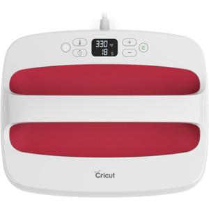 Cricut EasyPress 2 Heat Press Machine (12 in x 10 in), Ideal for T-Shirts, Tote Bags, Pillows, Aprons & More, Precise Temperature Control, Features Insulated Safety Base & Auto-Off, Raspberry