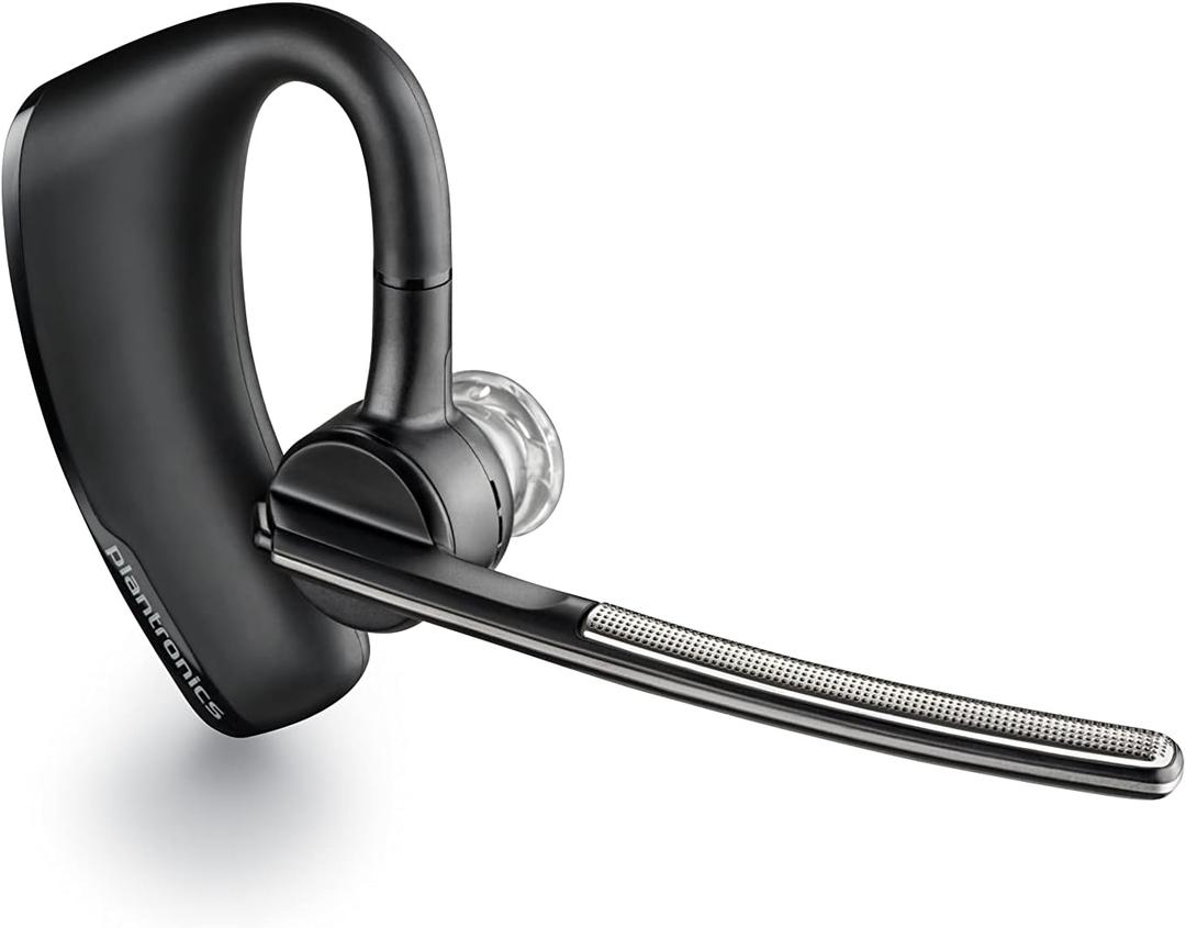 Poly Voyager Legend Wireless Headset (Plantronics) - Single-Ear Bluetooth w/Noise-Canceling Mic - Voice Controls - Mute & Volume Buttons - Ergonomic Design -Connect to Mobile/Tablet via Bluetooth -FFP