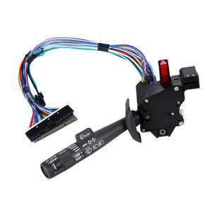 Multi-Function Combination Switch Gray for | 1995-2002 Chevy Tahoe S10 GMC C1500 K1500 Suburban Yukon & More | Replaces# 2330814, 26100985, 26036312 | Turn Signal, Wiper, Hazard Switch, Cruise Control (26100985)