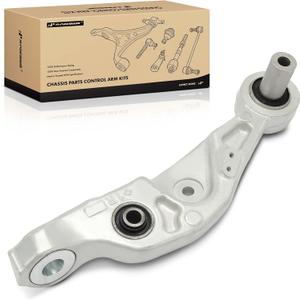 A-Premium Front Right Rearward Lower Control Arm, with Bushing, Compatible with Lexus LS460 2007-2012