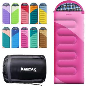 Camping Sleeping Bag, 32 Sleeping Bags for Adults Kids Teens Cold Weather Warm Sleeping Bag Winter for 3-4 Season Camping, Camping Gear Equipment, Traveling, and Outdoors