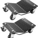 VEVOR Wheel Dolly, 3000 lbs Car Moving Dolly, Wheel Dolly Car Tire Stake Set of 1 Piece, Heavy-Duty Car Tire Dolly Cart Moving Cars, Trucks, Trailers, Motorcycles, and Boats