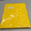 Hiasan Waterproof Tablecloth Rectangle - Washable Fabric Table Cloth for Dining Room Kitchen Birthday Party and Outdoor Use, Yellow, 54 x 80 Inch