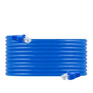 GE Pro 25ft. Cat 6 Ethernet Internet Cable, Blue
