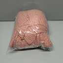 Maroway Womens Cardigan Solid Color Long Sleeve Open Front Chunky Knit Sweater Outwear (Pink, XL)