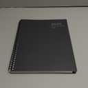 Dunwell Daily Planner 2026, 8.5x11 Appointment Book, 15-Min Hourly Schedule, Jan to Dec 2026, Large Planner with Laminated Tabs, Premium Paper Quality (Charcoal Gray)