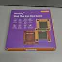 1-4 Players Shut The Box Dice Game, Traditional Wooden Pub Bar Board Game, Family Classics Tabletop Version Games for Classroom, Party, or Pub