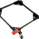 VEVOR Mobile Base, 500 lbs Weight Capacity, Adjustable from 12" x 12" to 36" x 36", Heavy Duty Universal Mobile Base Stand with Swivel Wheels, for Woodworking Equipment, Bandsaw, Power Tools, Machines