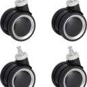 Luggage Wheels Replacement - Our Suitcase Replacement Wheels are Only Designed for TILYMOL Luggage, and aren't Compatible with Other Luggage Brands (Black)