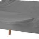 Vailge Heavy Duty Patio Sofa Cover, 100% Waterproof 3-Seater Outdoor Sofa Cover,Lawn Patio Furniture Covers with Air Vent and Handle,79" Wx 37" Dx 35" H,Grey