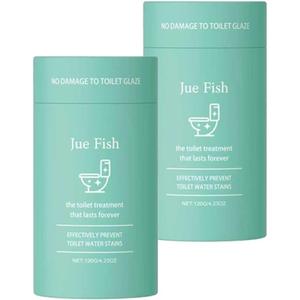 2pcs JUE Fish 2026 Foam Dispensing Toilet Cleaner: Gentle Stain & Scale Remover, Cleans Toilets Deeply, Neutralizes Odors for a Fresh Bathroom