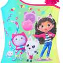Get Trend One Piece Swimsuit for Girls Teens Kawaii Bathing Suit Cute Swim Suit Swimwear (5-6 Years, Pink Gabby's Dollhouse)