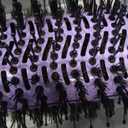 LANDOT 4-in-1 Blow Dryer Brush-Blowout Hair Dryer Brush with 60mm Oval Barrel One Step Volumizer for Thick & Coarse Hair, Fast Drying Frizz Control, Salon Smooth Hair at Home (Purple)