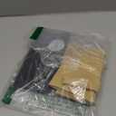 Open Toe Compression Socks Women & Men-2 Pairs 15-20 mmHg Knee High Stockings for Circulation Support (Large-X-Large, C - Black/Beige)