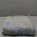 Jekeno Glow in The Dark Gaming Blanket Gamer Game Controller Throw Gift Toys for Kids Boys Teen Son Adults Gamepad Presents Easter Birthday Christmas Bedroom Decor Luminous Blanket Grey 50"x60"