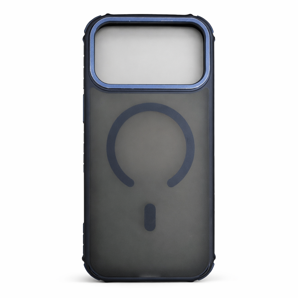 TORRAS Magnetic for iPhone 17 Pro Max Case, [Compatible with MagSafe][4X Military Grade Protection][Camera Control], Slim Phone Case for iPhone 17 Pro Max 6.9", Translucent Deep Blue