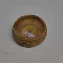 Beautiful Handmade 6 x 2" Decorative Mango Wood Snack Serving Bowl For Dry Fruits Chips Coffee Table Countertop Display Key Bowl Tableware Kitchen Living Room Home Decor Accents Dinnerware (Antique) (Antique Finish)