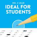 Paper Mate SharpWriter Mechanical Pencils | 0.7 mm #2 Pencil | Pencils for School Supplies, Yellow, 36 Count