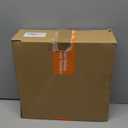 DEAYOU 11'' Lazy Susan Serving Tray, Porcelain Divided Platter with Silent Rotating Tray, Ceramic Appetizer Sectional Dish with Swivel Bamboo Tray for Chips and Dip, Nuts, Fruit, Veggie, Flower Shape