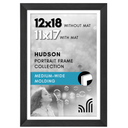 Americanflat 12x18 Poster Frame, Black