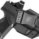 Amberide IWB Kydex Holster for Taurus GX4, Concealed Carry, Optics Ready, Adjustable Cant, Posi-Click Retention, Made in USA (Left Hand Draw)