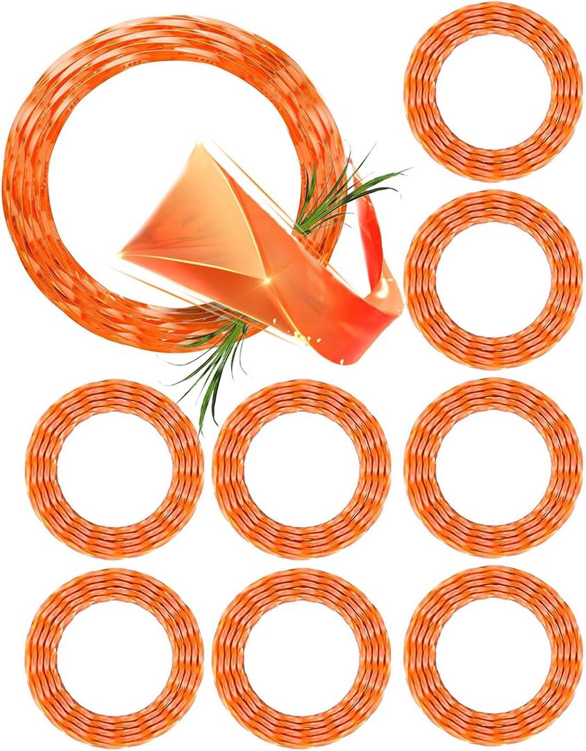 2 x 9 Pack 0.095"AL2420P Pre-Cut Replacement Twisted Timmer Line Compatible with EGO 56-Volt 15"String Trimmers & Multi-Head String Trimmer Attachment,126 FT Weed Eater String line for EGO Trimmers String