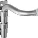 ENJOYBASICS Blackout Curtain rod for windows 48 to 84, Wrap Around Curtain Rods for Bedroom, Living Room, Adjustable from 30 to 86 Inches, Silver